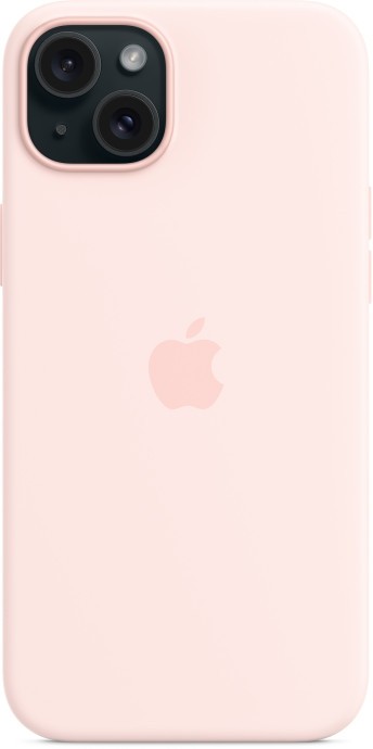 Чохол для смартфона Apple iPhone 15 Plus Silicone Case with MagSafe - Light Pink (MT143)