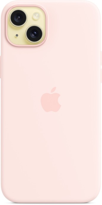Чохол для смартфона Apple iPhone 15 Plus Silicone Case with MagSafe - Light Pink (MT143)  Фото №2
