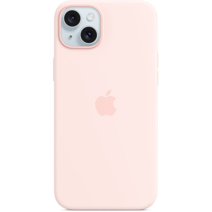 Чохол для смартфона Apple iPhone 15 Plus Silicone Case with MagSafe - Light Pink (MT143)  Фото №3