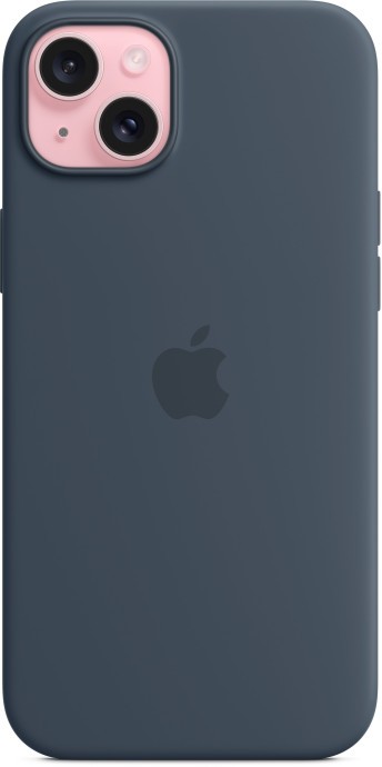 Чохол для смартфона Apple iPhone 15 Plus Silicone Case with MagSafe - Storm Blue (MT123)  Фото №1