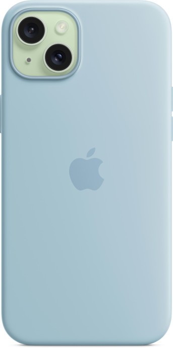 Чохол для смартфона Apple iPhone 15 Plus Silicone Case with MagSafe - Light Blue (MWNH3)