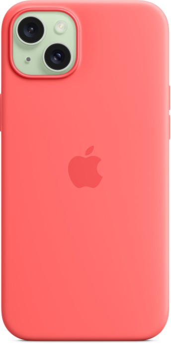 Чехол для смартфона Apple iPhone 15 Plus Silicone Case with MagSafe - Guava (MT163)  Фото №0