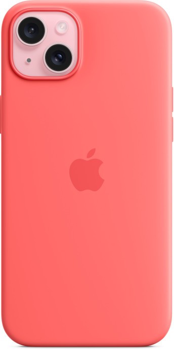 Чехол для смартфона Apple iPhone 15 Plus Silicone Case with MagSafe - Guava (MT163)  Фото №1
