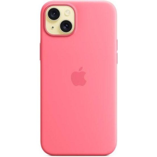 Чохол для смартфона Apple iPhone 15 Plus Silicone Case with MagSafe - Pink (MWNE3)  Фото №1