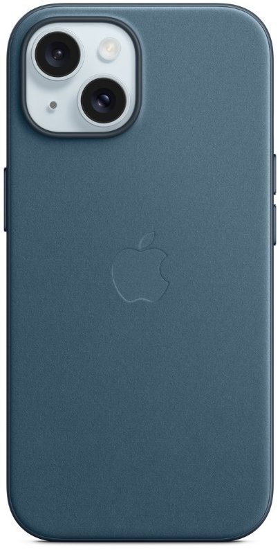 Чехол для смартфона Apple iPhone 15 Plus FineWoven Case with MagSafe - Pacific Blue (MT4D3)
