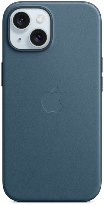 Чохол для смартфона Apple iPhone 15 Plus FineWoven Case with MagSafe - Pacific Blue (MT4D3)