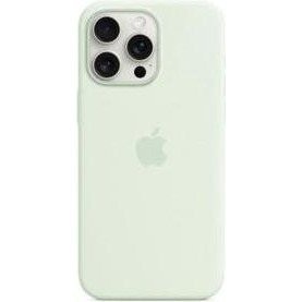 Чохол для смартфона Apple iPhone 15 Pro Silicone Case with MagSafe - Soft Mint (MWNL3)  Фото №0