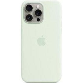 Чохол для смартфона Apple iPhone 15 Pro Silicone Case with MagSafe - Soft Mint (MWNL3)  Фото №1