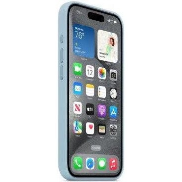 Чехол для смартфона Apple iPhone 15 Pro Silicone Case with MagSafe - Light Blue (MWNM3)  Фото №0