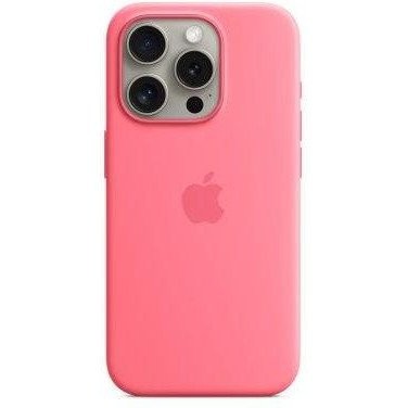 Чехол для смартфона Apple iPhone 15 Pro Silicone Case with MagSafe - Pink (MWNJ3)  Фото №3