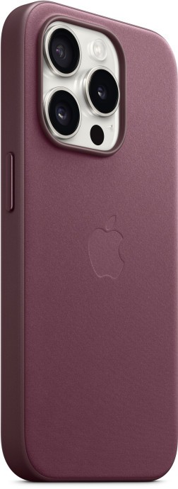 Чохол для смартфона Apple iPhone 15 Pro FineWoven Case with MagSafe - Mulberry (MT4L3)  Фото №2