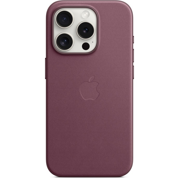 Чохол для смартфона Apple iPhone 15 Pro FineWoven Case with MagSafe - Mulberry (MT4L3)  Фото №4