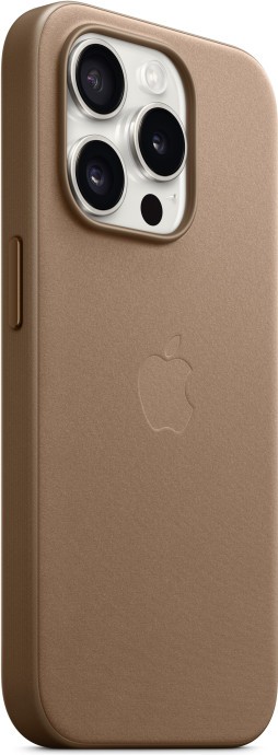 Чехол для смартфона Apple iPhone 15 Pro FineWoven Case with MagSafe - Taupe (MT4J3)  Фото №2