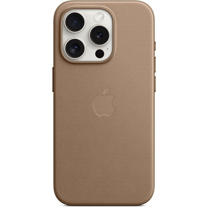 Чехол для смартфона Apple iPhone 15 Pro FineWoven Case with MagSafe - Taupe (MT4J3)  Фото №4