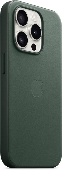 Чехол для смартфона Apple iPhone 15 Pro FineWoven Case with MagSafe - Evergreen (MT4U3)  Фото №2