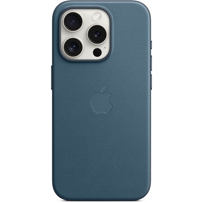 Чехол для смартфона Apple iPhone 15 Pro FineWoven Case with MagSafe - Pacific Blue (MT4Q3)  Фото №4