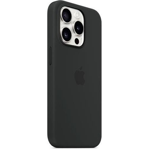 Чехол для смартфона Apple iPhone 15 Pro Max Silicone Case with MagSafe - Black (MT1M3)  Фото №1