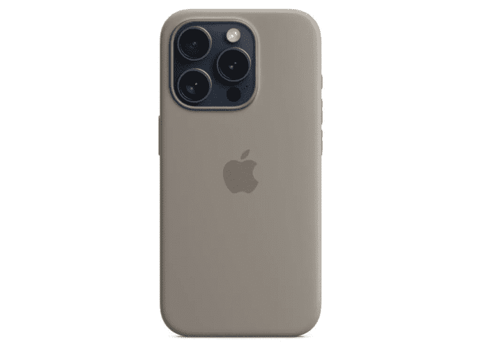 Чехол для смартфона Apple iPhone 15 Pro Max Silicone Case with MagSafe - Clay (MT1Q3)  Фото №0