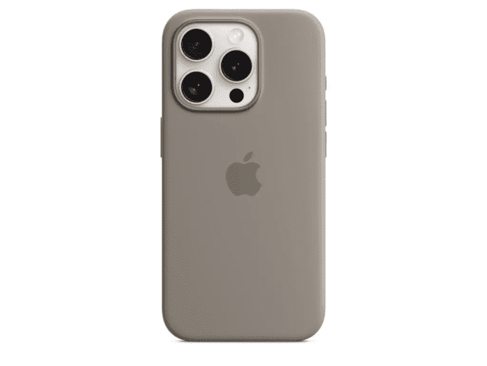 Чехол для смартфона Apple iPhone 15 Pro Max Silicone Case with MagSafe - Clay (MT1Q3)  Фото №1