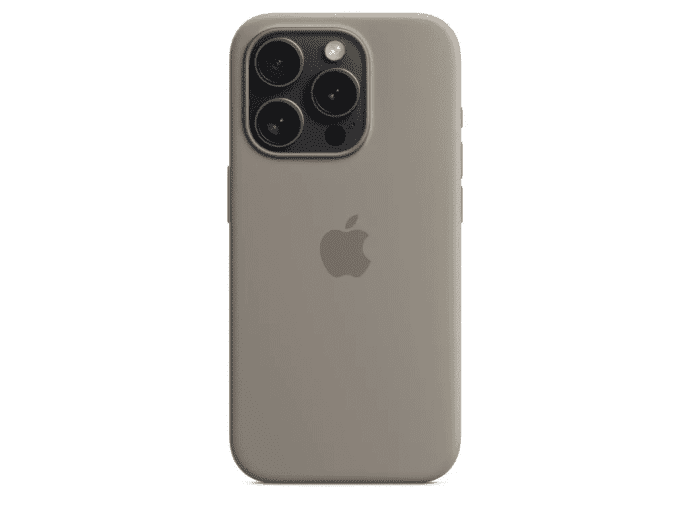 Чехол для смартфона Apple iPhone 15 Pro Max Silicone Case with MagSafe - Clay (MT1Q3)  Фото №2