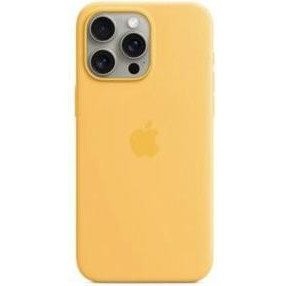 Чехол для смартфона Apple iPhone 15 Pro Max Silicone Case with MagSafe - Sunshine (MWNP3)  Фото №1