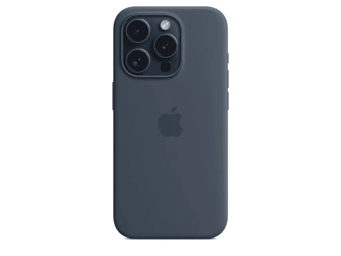 Чехол для смартфона Apple iPhone 15 Pro Max Silicone Case with MagSafe - Storm Blue (MT1P3)  Фото №0