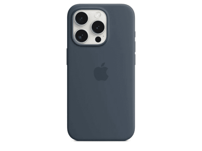 Чехол для смартфона Apple iPhone 15 Pro Max Silicone Case with MagSafe - Storm Blue (MT1P3)  Фото №1