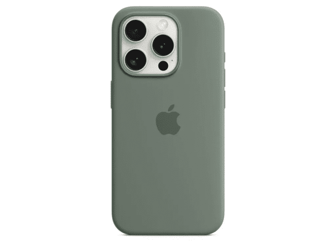 Чехол для смартфона Apple iPhone 15 Pro Max Silicone Case with MagSafe - Cypress (MT1X3)  Фото №1