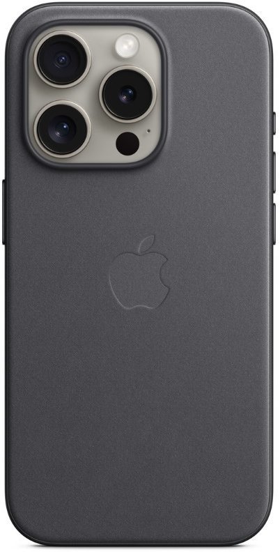 Чехол для смартфона Apple iPhone 15 Pro Max FineWoven Case with MagSafe - Black (MT4V3)