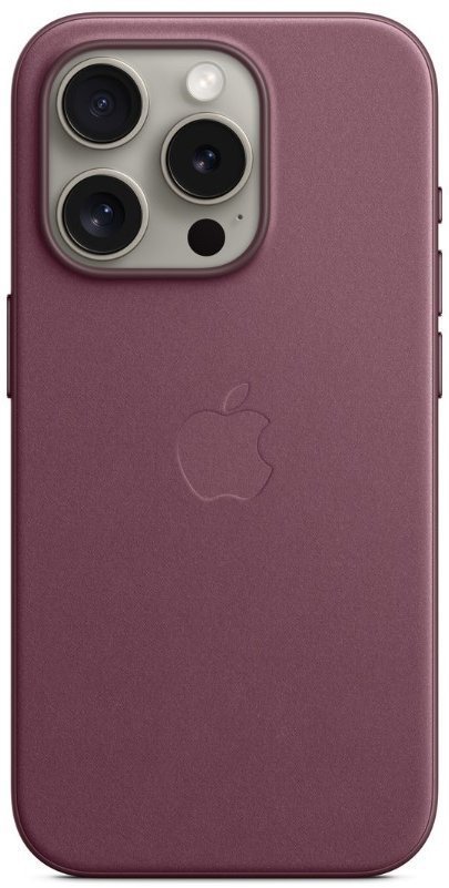 Чехол для смартфона Apple iPhone 15 Pro Max FineWoven Case with MagSafe - Mulberry (MT4X3)