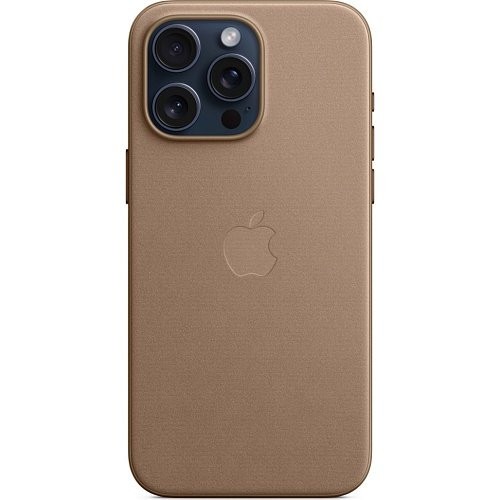 Чохол для смартфона Apple iPhone 15 Pro Max FineWoven Case with MagSafe - Taupe (MT4W3)  Фото №1