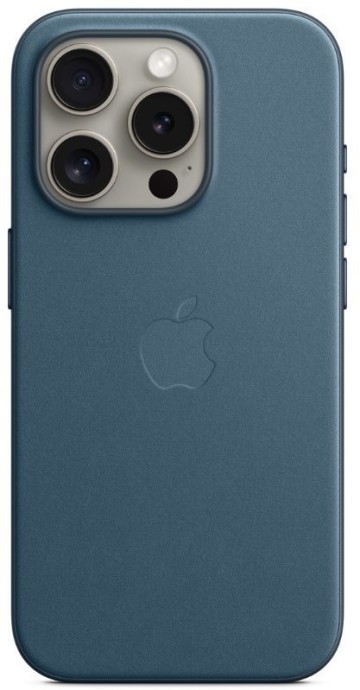 Чохол для смартфона Apple iPhone 15 Pro Max FineWoven Case with MagSafe - Pacific Blue (MT4Y3)