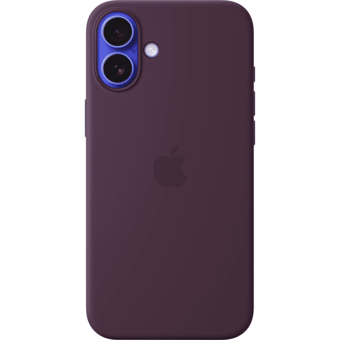 Чехол для смартфона Apple iPhone 16 Plus Silicone Case with MagSafe - Plum (MYYD3)  Фото №3