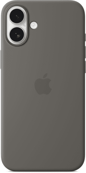 Чехол для смартфона Apple iPhone 16 Plus Silicone Case with MagSafe - Stone Gray (MYYC3)  Фото №0