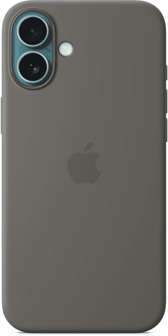 Чехол для смартфона Apple iPhone 16 Plus Silicone Case with MagSafe - Stone Gray (MYYC3)  Фото №2