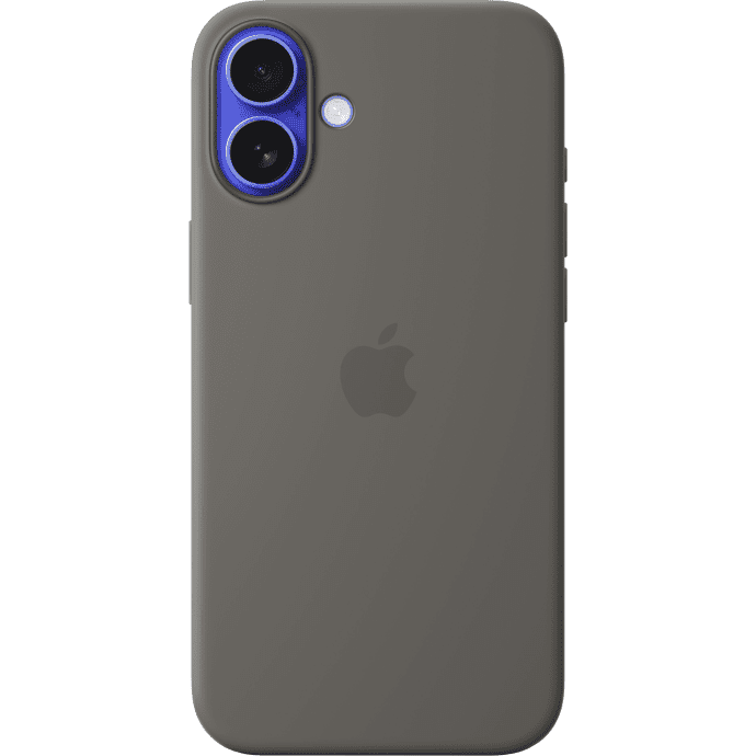 Чехол для смартфона Apple iPhone 16 Plus Silicone Case with MagSafe - Stone Gray (MYYC3)  Фото №3