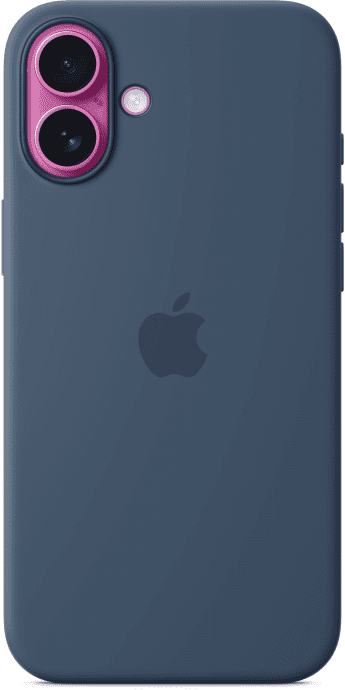 Чехол для смартфона Apple iPhone 16 Plus Silicone Case with MagSafe - Denim (MYYA3)  Фото №1