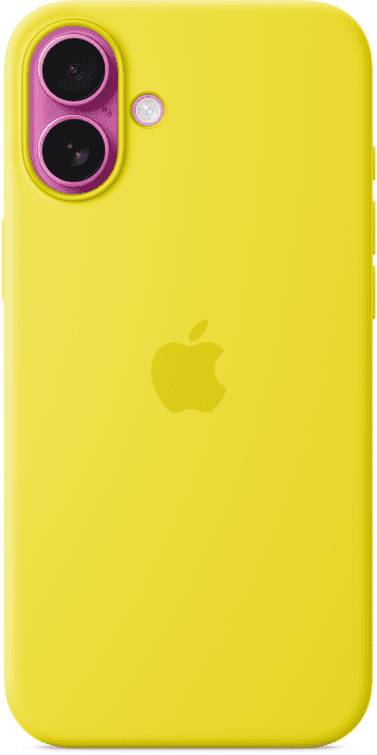 Чехол для смартфона Apple iPhone 16 Plus Silicone Case with MagSafe - Star Fruit (MYYG3)  Фото №1