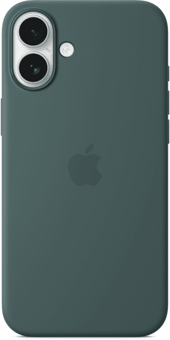 Чехол для смартфона Apple iPhone 16 Plus Silicone Case with MagSafe - Lake Green (MYYH3)  Фото №0