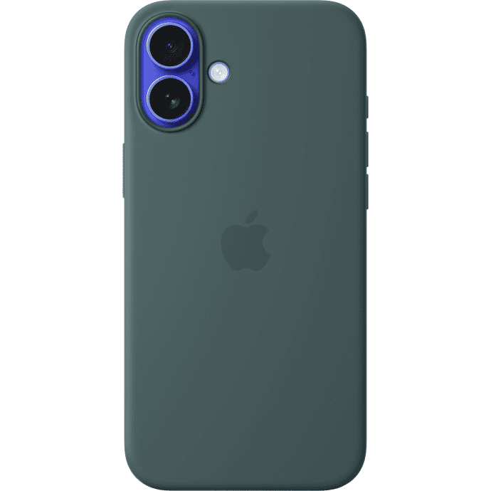 Чехол для смартфона Apple iPhone 16 Plus Silicone Case with MagSafe - Lake Green (MYYH3)  Фото №3