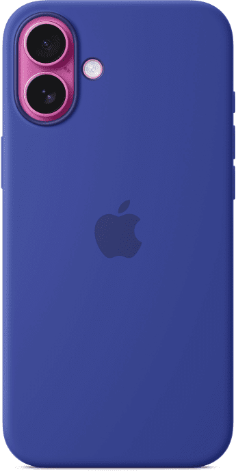 Чехол для смартфона Apple iPhone 16 Plus Silicone Case with MagSafe - Ultramarine (MYYF3)  Фото №1