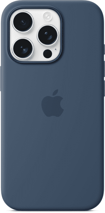 Чохол для смартфона Apple iPhone 16 Pro Silicone Case with MagSafe - Denim (MYYK3)  Фото №1