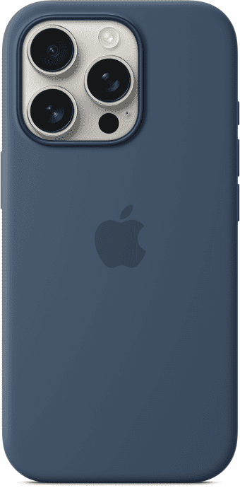 Чохол для смартфона Apple iPhone 16 Pro Silicone Case with MagSafe - Denim (MYYK3)  Фото №2