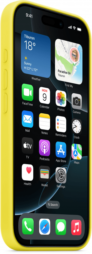 Чехол для смартфона Apple iPhone 16 Pro Silicone Case with MagSafe - Star Fruit (MYYQ3)  Фото №0