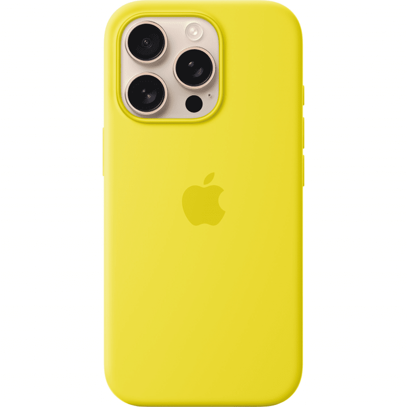 Чехол для смартфона Apple iPhone 16 Pro Silicone Case with MagSafe - Star Fruit (MYYQ3)  Фото №3