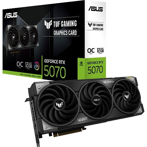 Видеокарта ASUS TUF-RTX5070-O12G-GAMING  Фото №0