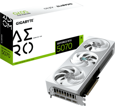 Видеокарта GIGABYTE GeForce RTX 5070 AERO OC 12G (GV-N5070AERO OC-12GD)  Фото №8