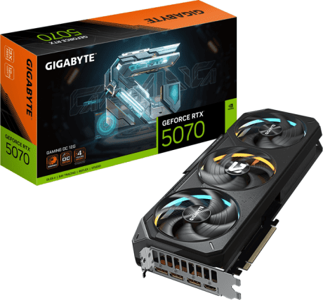 Видеокарта GIGABYTE GeForce RTX 5070 GAMING OC 12G (GV-N5070GAMING OC-12GD)  Фото №8