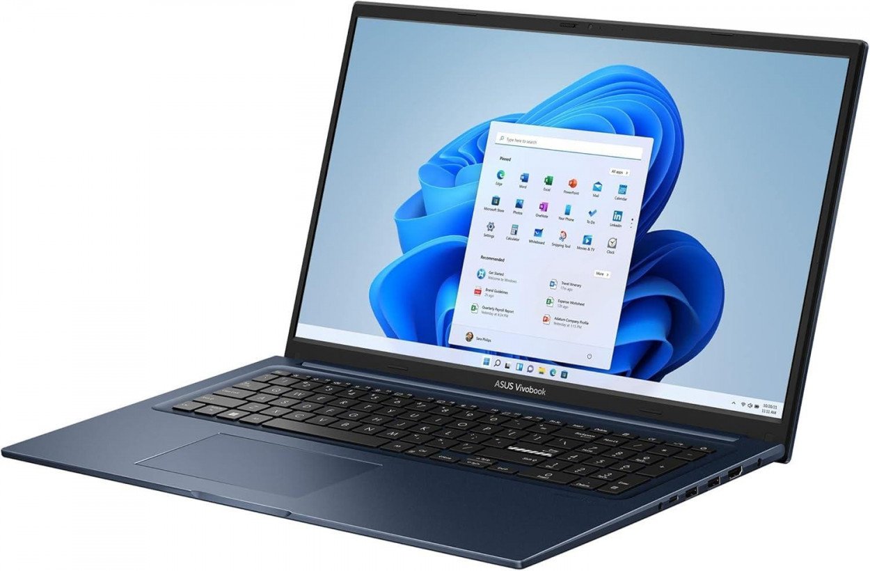 Ноутбук ASUS VivoBook 17 F1704ZA Quiet Blue (F1704ZA-SB52)  Фото №1