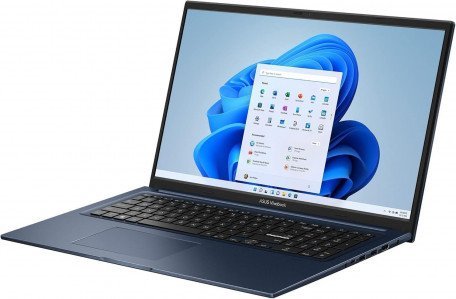 Ноутбук ASUS VivoBook 17 F1704ZA Quiet Blue (F1704ZA-SB52)  Фото №1